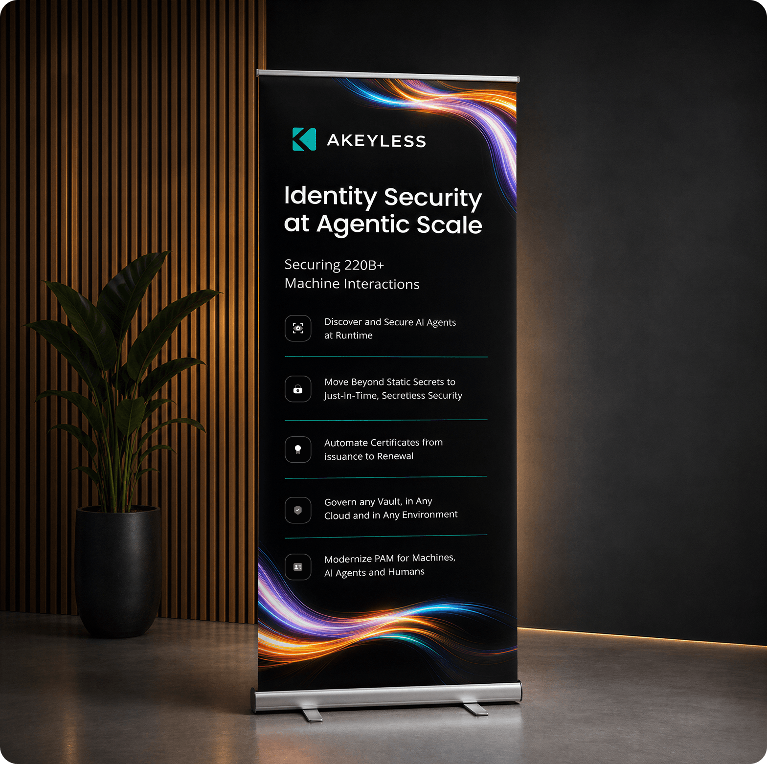 Akeyless event rollup design